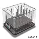 Ziva - sous vide Rack - SS304 - 4 fixed positons - 16x16x13cm (LWH)