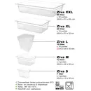 Ziva - sous vide Wasserbehälter - L (18L) - nur Deckel [CLONE]